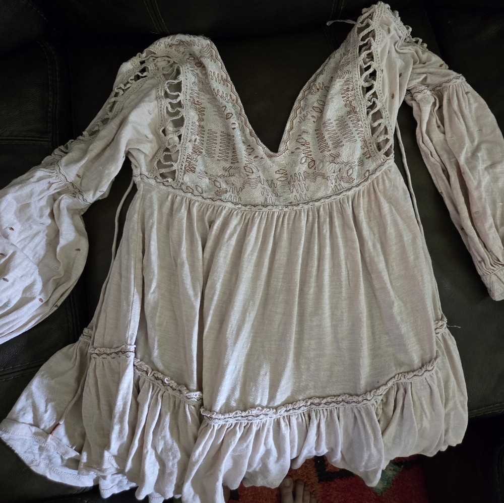 Free People Babydoll Top